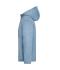 Unisex Workwear Knitted Fleece Jacket Steel-blue-melange/nature 12032