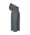 Unisex Workwear Knitted Fleece Jacket Metal-grey-melange/nature 12032