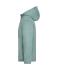 Unisex Workwear Knitted Fleece Jacket Foggy-green-melange/nature 12032