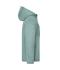 Unisex Workwear Knitted Fleece Jacket Foggy-green-melange/nature 12032