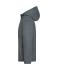 Unisex Workwear Knitted Fleece Jacket Metal-grey-melange/nature 12032