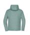 Unisex Workwear Knitted Fleece Jacket Foggy-green-melange/nature 12032