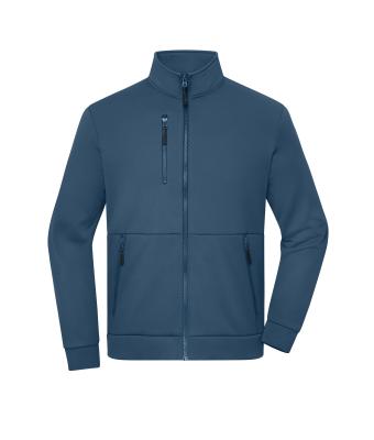 Unisex Workwear Fleece Jacket Deep-blue 12033