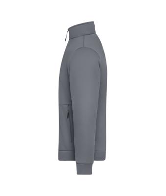 Unisex Workwear Fleece Jacket Metal-grey 12033