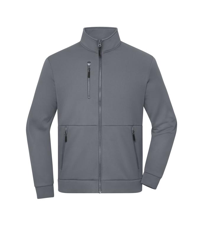 Unisex Workwear Fleece Jacket Metal-grey 12033