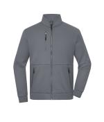 Unisex Workwear Fleece Jacket Metal-grey 12033