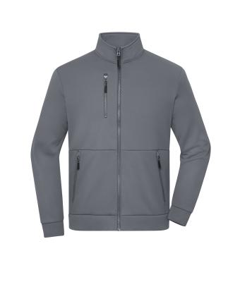 Unisex Workwear Fleece Jacket Metal-grey 12033