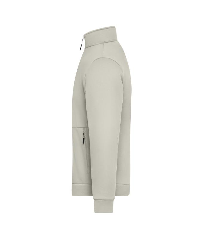 Unisex Workwear Fleece Jacket Cement 12033
