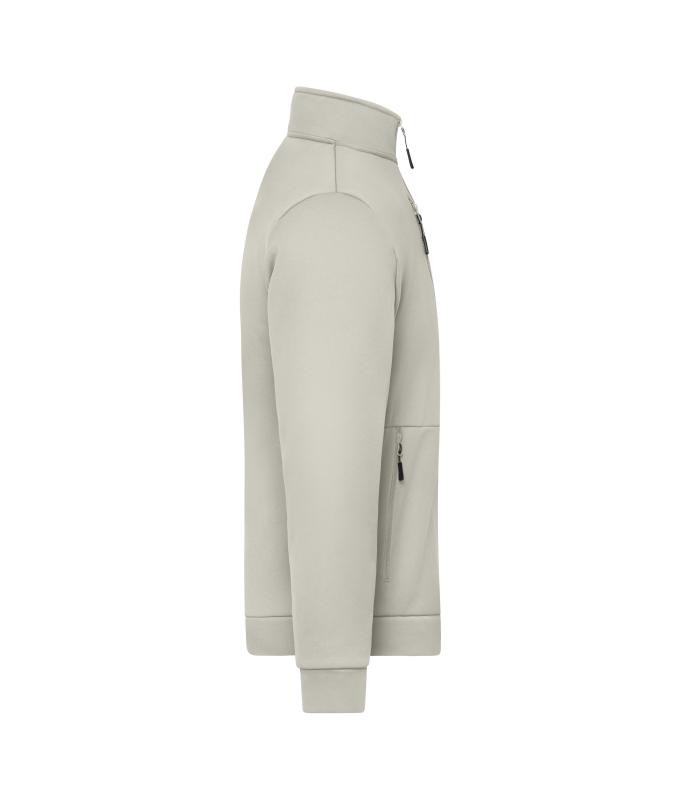 Unisex Workwear Fleece Jacket Cement 12033