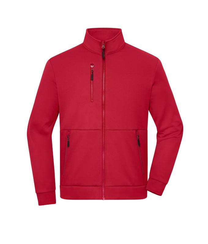 Unisex Workwear Fleece Jacket Red 12033