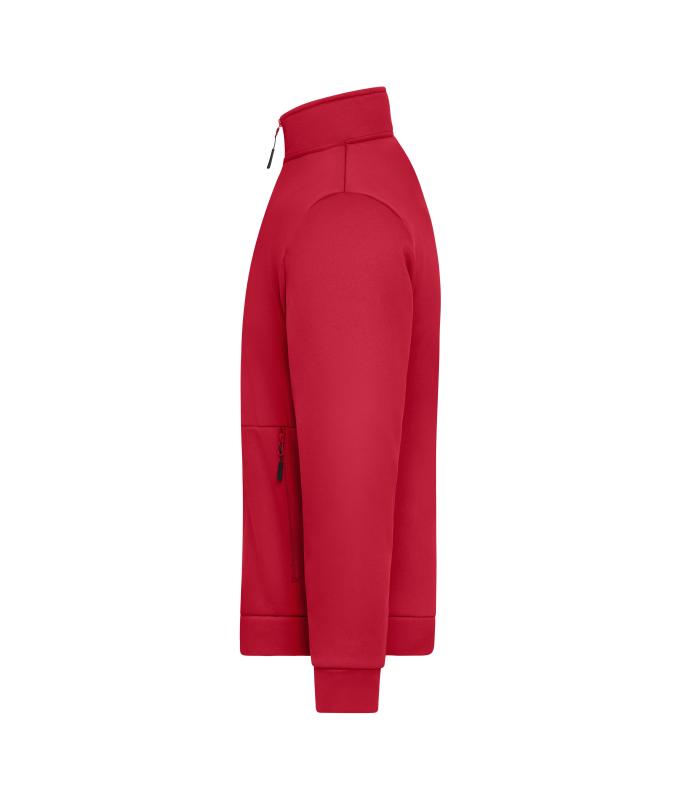 Unisex Workwear Fleece Jacket Red 12033