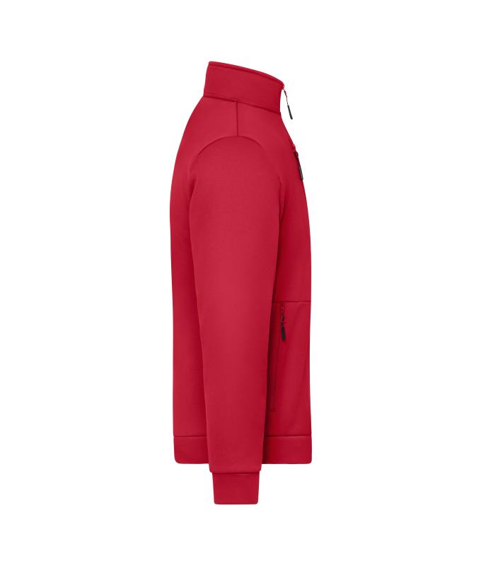 Unisex Workwear Fleece Jacket Red 12033