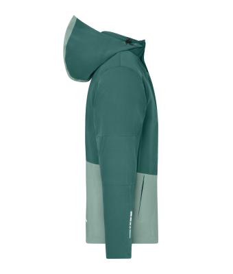 Unisex Workwear Hardshell Rainjacket Industrial-green/foggy-green 12028