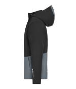 Unisex Workwear Hardshell Rainjacket Black/metal-grey 12028