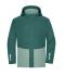 Unisex Workwear Hardshell Rainjacket Industrial-green/foggy-green 12028