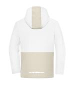 Unisex Workwear Hardshell Rainjacket White/cement 12028