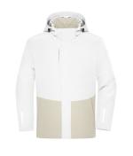 Unisex Workwear Hardshell Rainjacket White/cement 12028