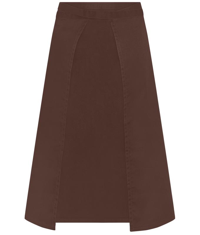 Unisex Apron Long Brown 11168