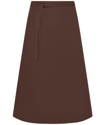Unisex Apron Long Brown 11168