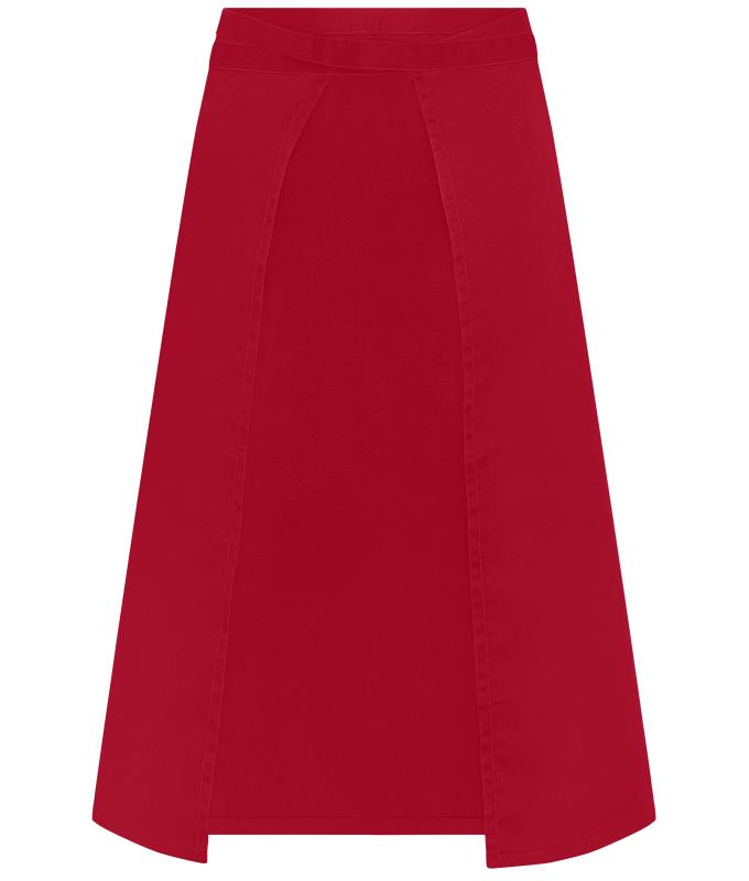 Unisex Apron Long Red 11168