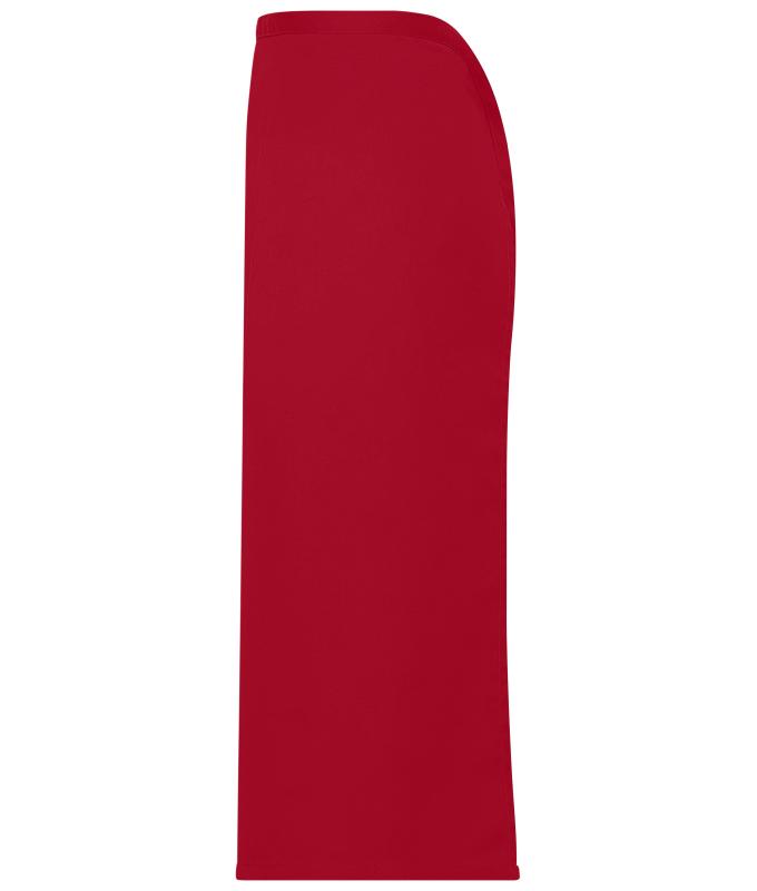 Unisex Apron Long Red 11168