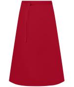 Unisex Apron Long Red 11168