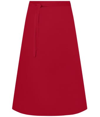 Unisex Apron Long Red 11168