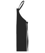 Unisex Apron with Bib Black 11169