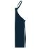 Unisex Apron with Bib Navy 11169