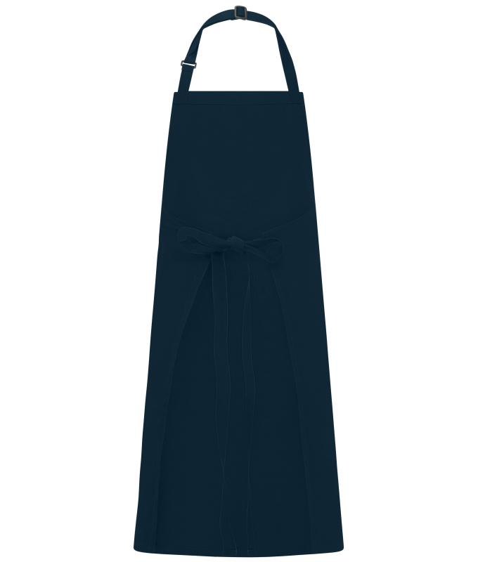 Unisex Apron with Bib Navy 11169