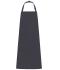 Unisex Apron with Bib Carbon 11169