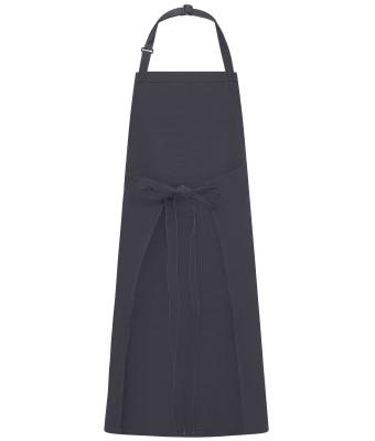 Unisex Apron with Bib Carbon 11169