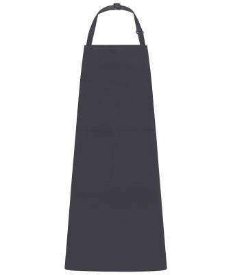 Unisex Apron with Bib Carbon 11169