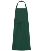 Unisex Apron with Bib Dark-green 11169