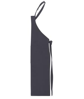 Unisex Apron with Bib Carbon 11169