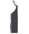 Unisex Apron with Bib Carbon 11169