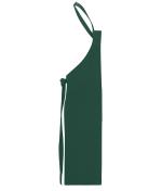 Unisex Apron with Bib Dark-green 11169