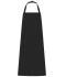 Unisex Apron with Bib Black 11169