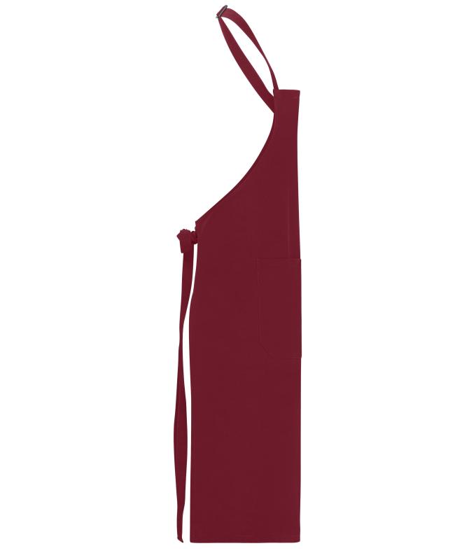 Unisex Apron with Bib Wine 11169
