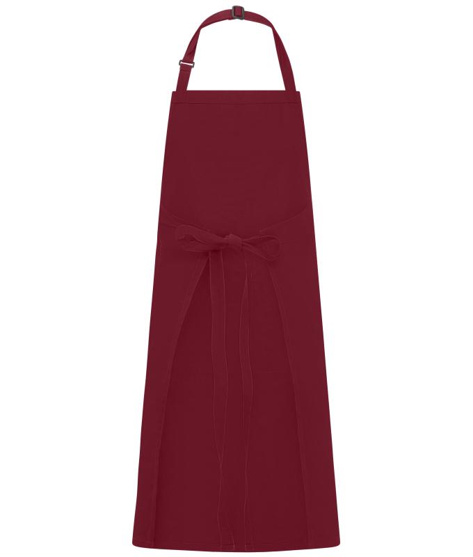 Unisex Apron with Bib Wine 11169