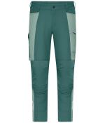 Unisex Workwear Pants (All-Season) 4-Way Stretch Industrial-green/foggy-green 12029