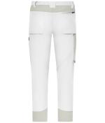 Unisex Workwear Pants (All-Season) 4-Way Stretch White/cement 12029