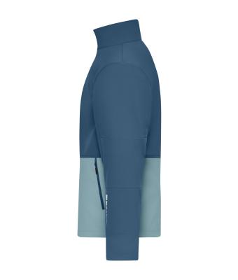 Unisex Workwear Softshell Jacket Deep-blue/steel-blue 12034