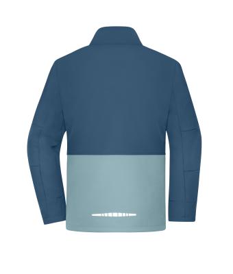 Unisex Workwear Softshell Jacket Deep-blue/steel-blue 12034