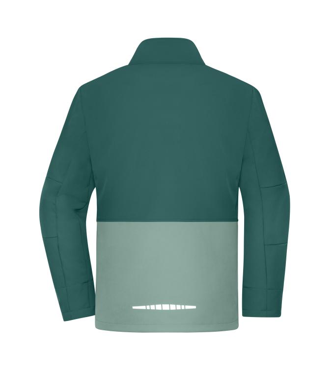 Unisex Workwear Softshell Jacket Industrial-green/foggy-green 12034