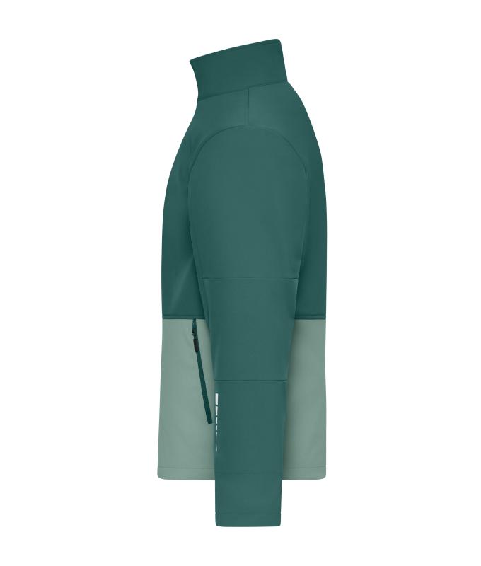 Unisex Workwear Softshell Jacket Industrial-green/foggy-green 12034