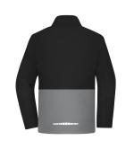 Unisex Workwear Softshell Jacket Black/metal-grey 12034