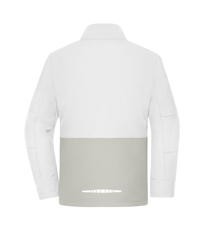 Unisex Workwear Softshell Jacket White/cement 12034