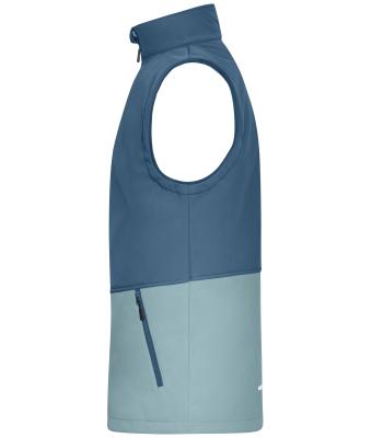 Unisex Workwear Softshell Vest Deep-blue/steel-blue 12035