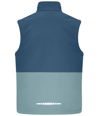 Unisex Workwear Softshell Vest Deep-blue/steel-blue 12035